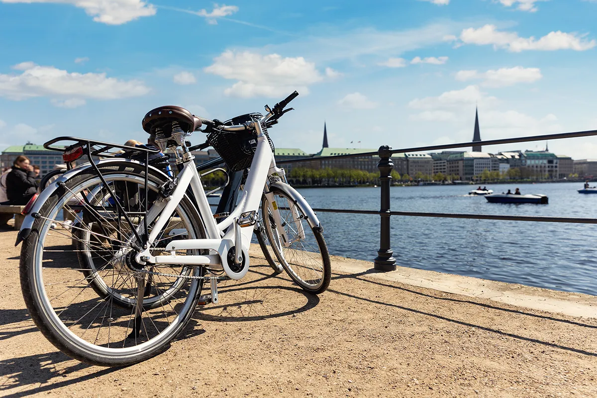 E-Bike Reparatur von Radblitz an der Alster in Hamburg